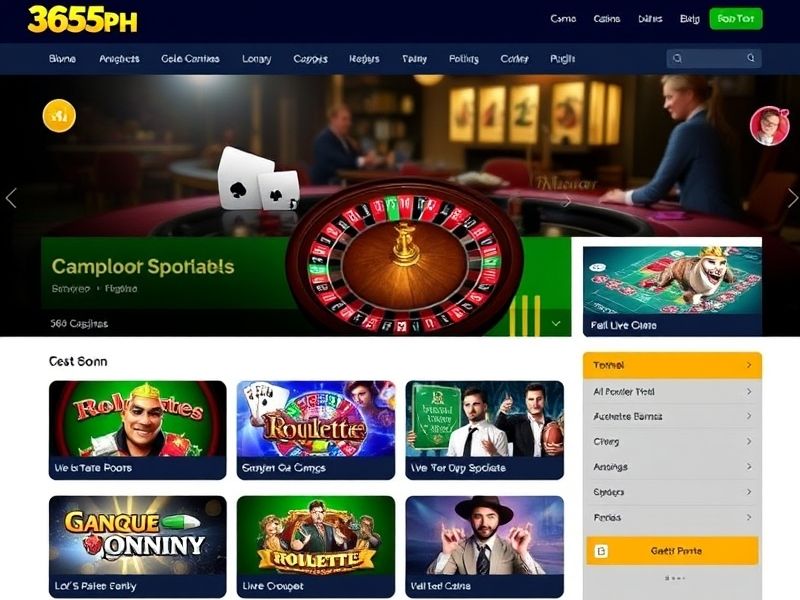 Discover the best online gambling games at 365ph.com. Enjoy top-rated casino games, live sports betting, and virtual sports on a secure platform with exclusive bonuses. Join now and experience 24/7 entertainment.